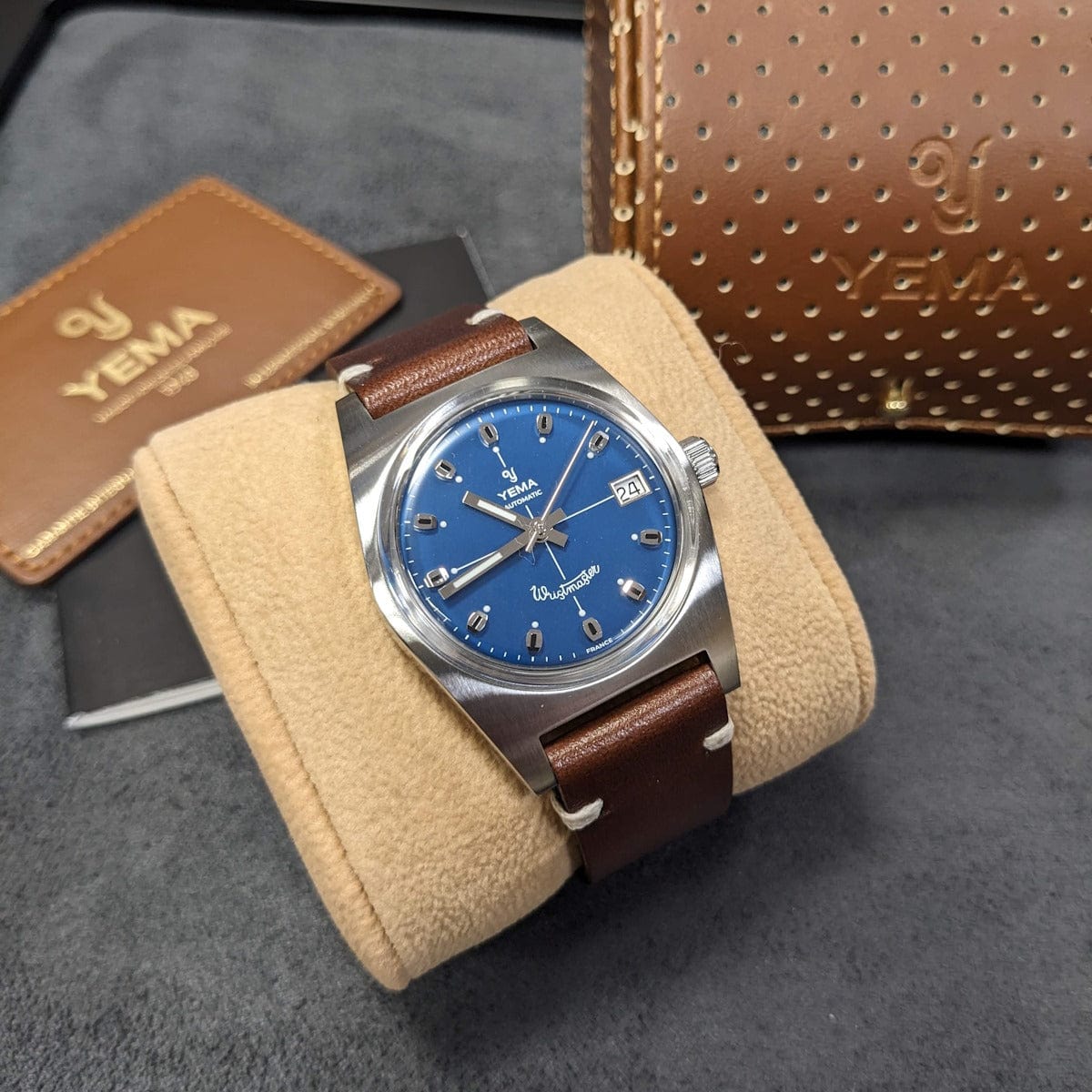 Yema Wristmaster Adventurer Blue - NEARLY NEW