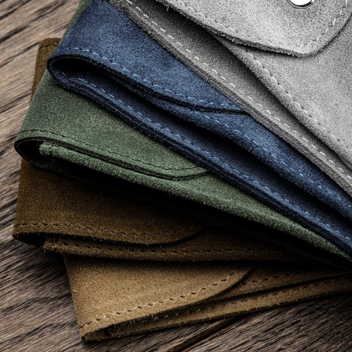 WatchGecko Genuine Suede Watch Pouch - Oceania