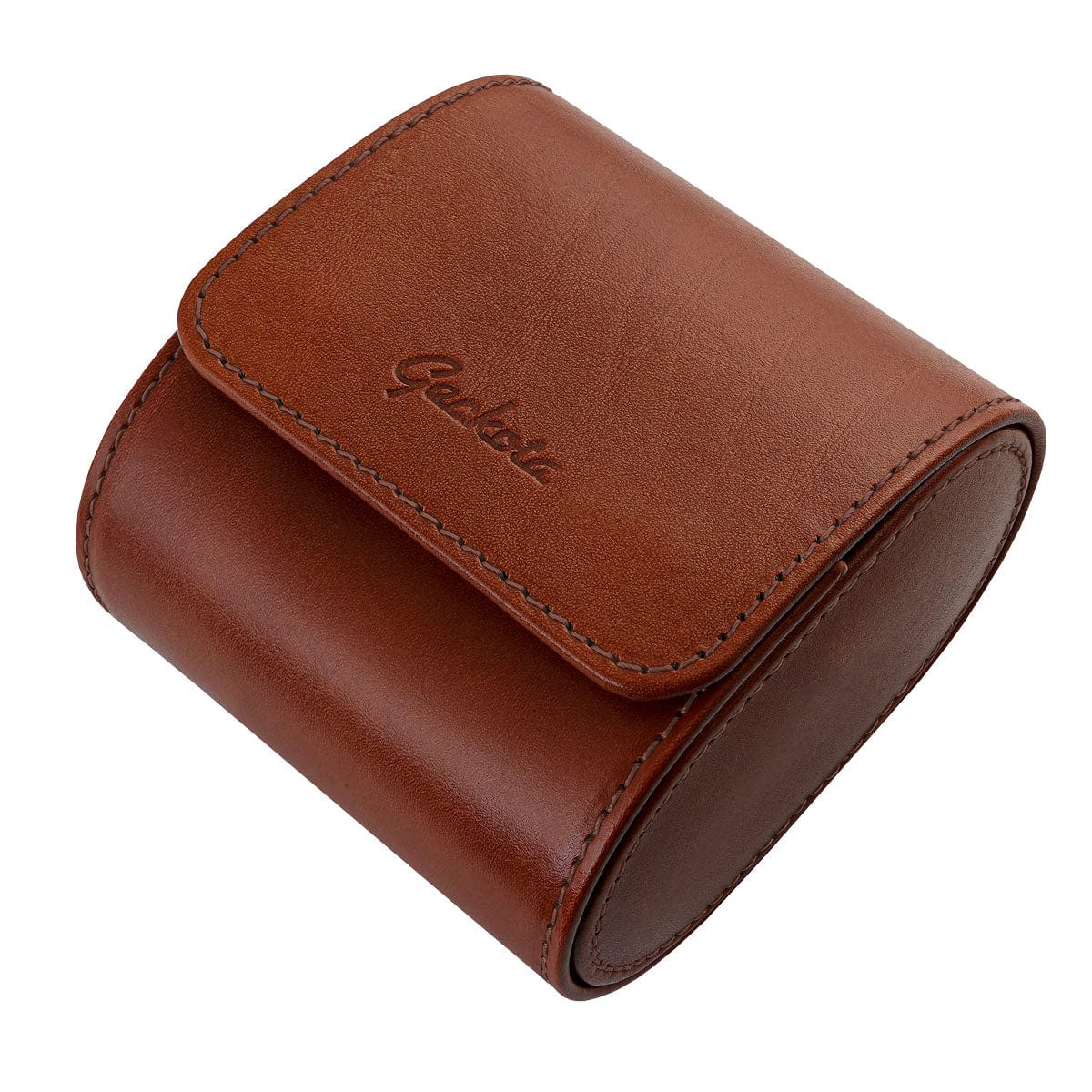 Geckota Genuine Leather Watch Box - Brown