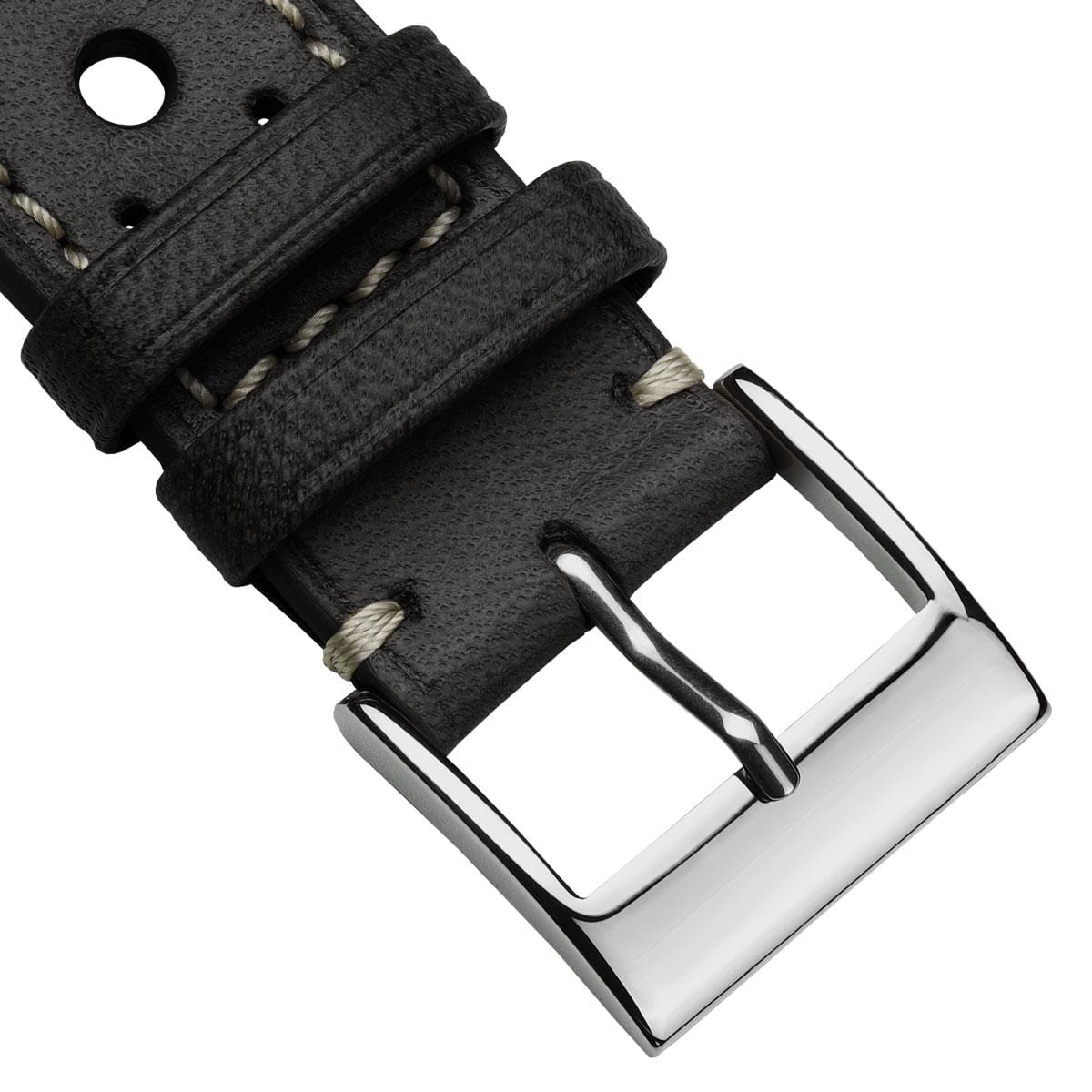Boutsen Cavallo HS Sport Racing Watch Strap - Chocolate Brown