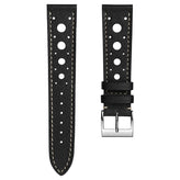 Boutsen Racing Handmade Leather Watch Strap - Anthracite