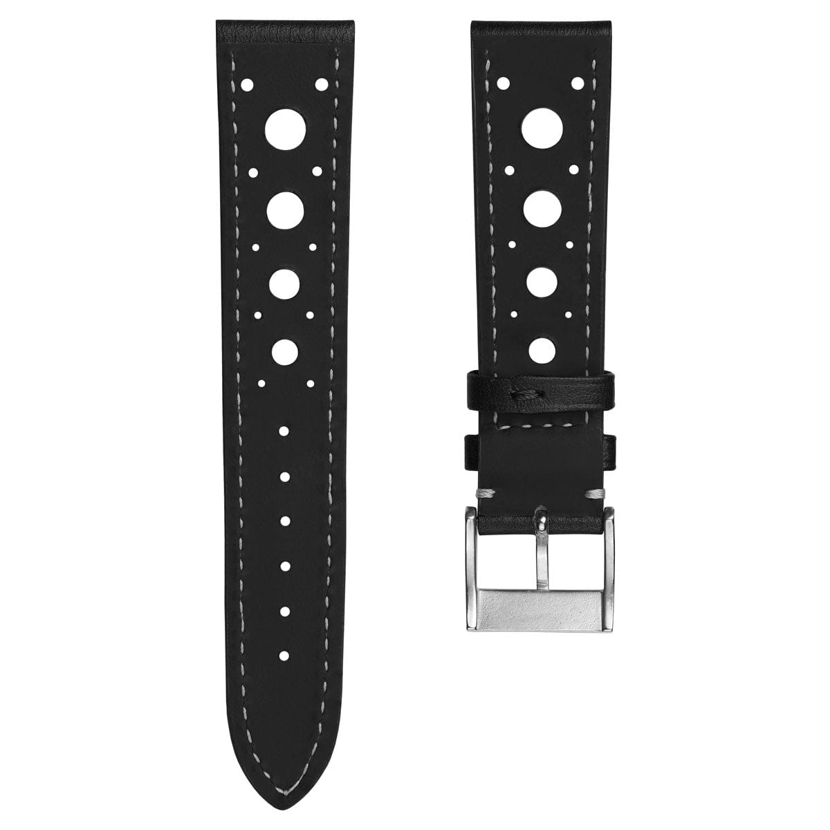 Boutsen Racing Handmade Leather Watch Strap - Anthracite