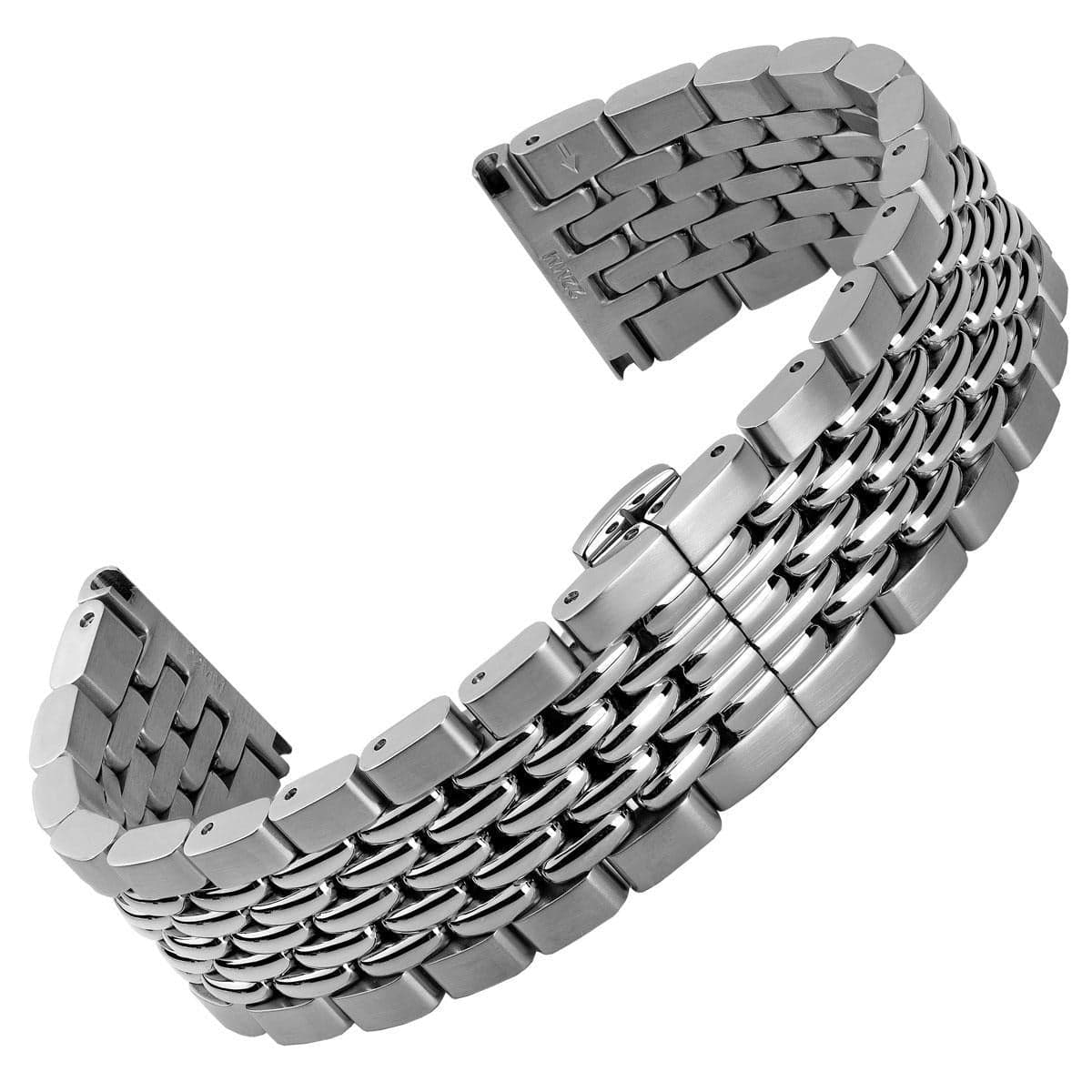 Butterfly Beads of Rice Premium Watch Strap - Polished / Brushed