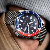 Genuine H Link Shark Mesh 316L Stainless Watch Strap - Polished - New/Old Stock