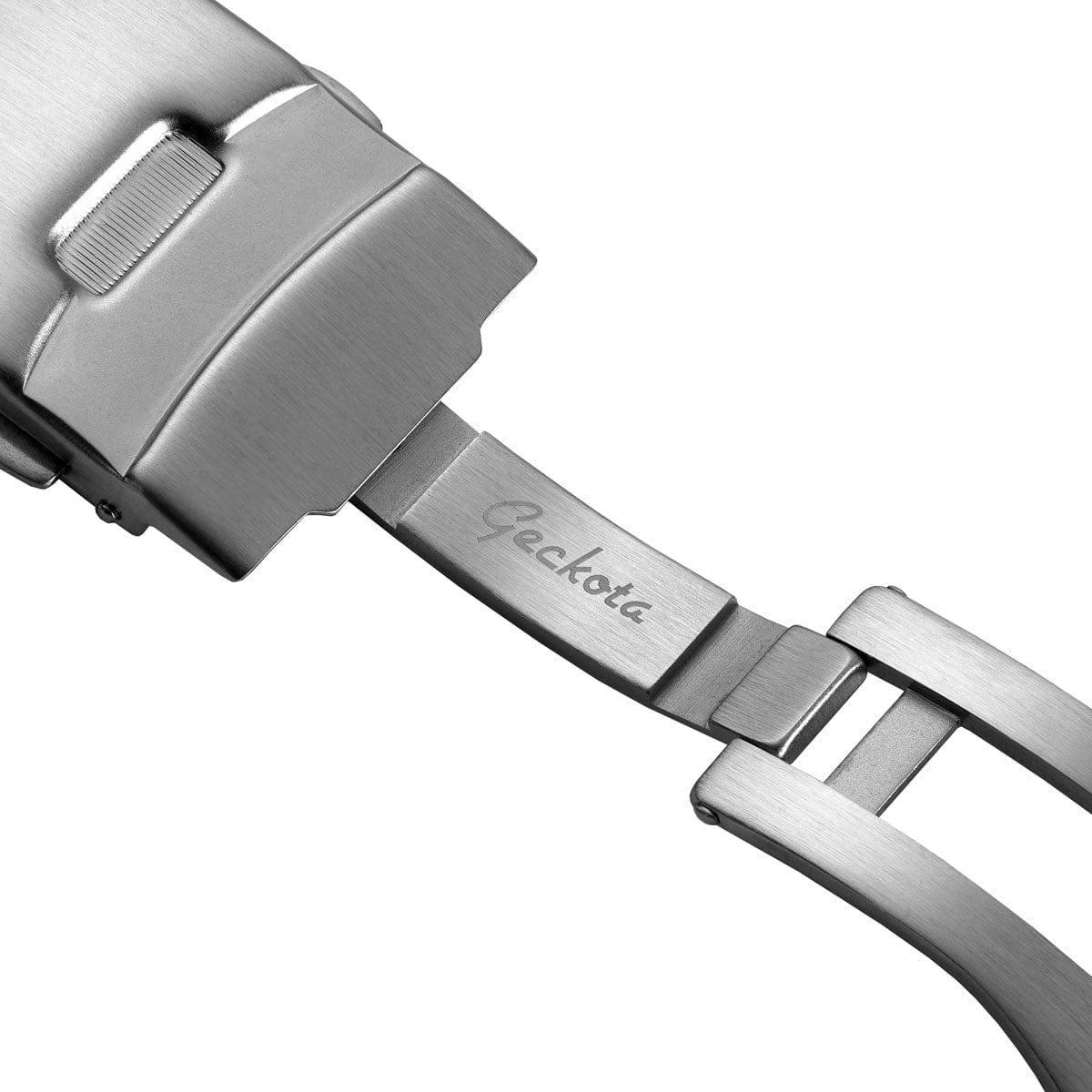 Genuine H Link Shark Mesh 316L Stainless Watch Strap - Satin - New/Old Stock