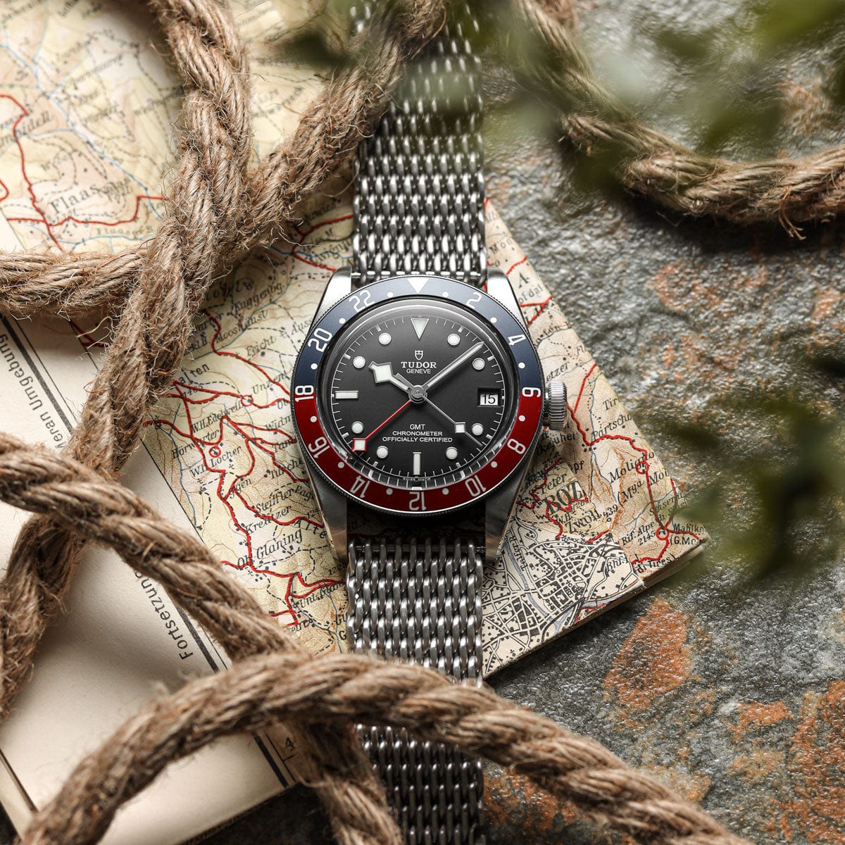 Genuine H Link Shark Mesh 316L Stainless Watch Strap - Satin - New/Old Stock