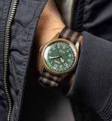 Genuine Vintage Bond Military Nylon Watch Strap - Polished