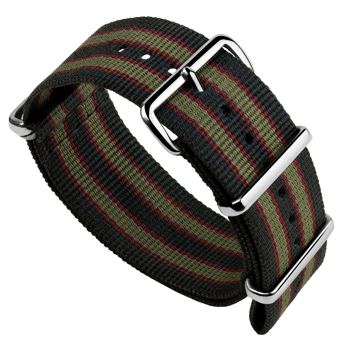 Genuine Vintage Bond Military Nylon Watch Strap by Geckota
