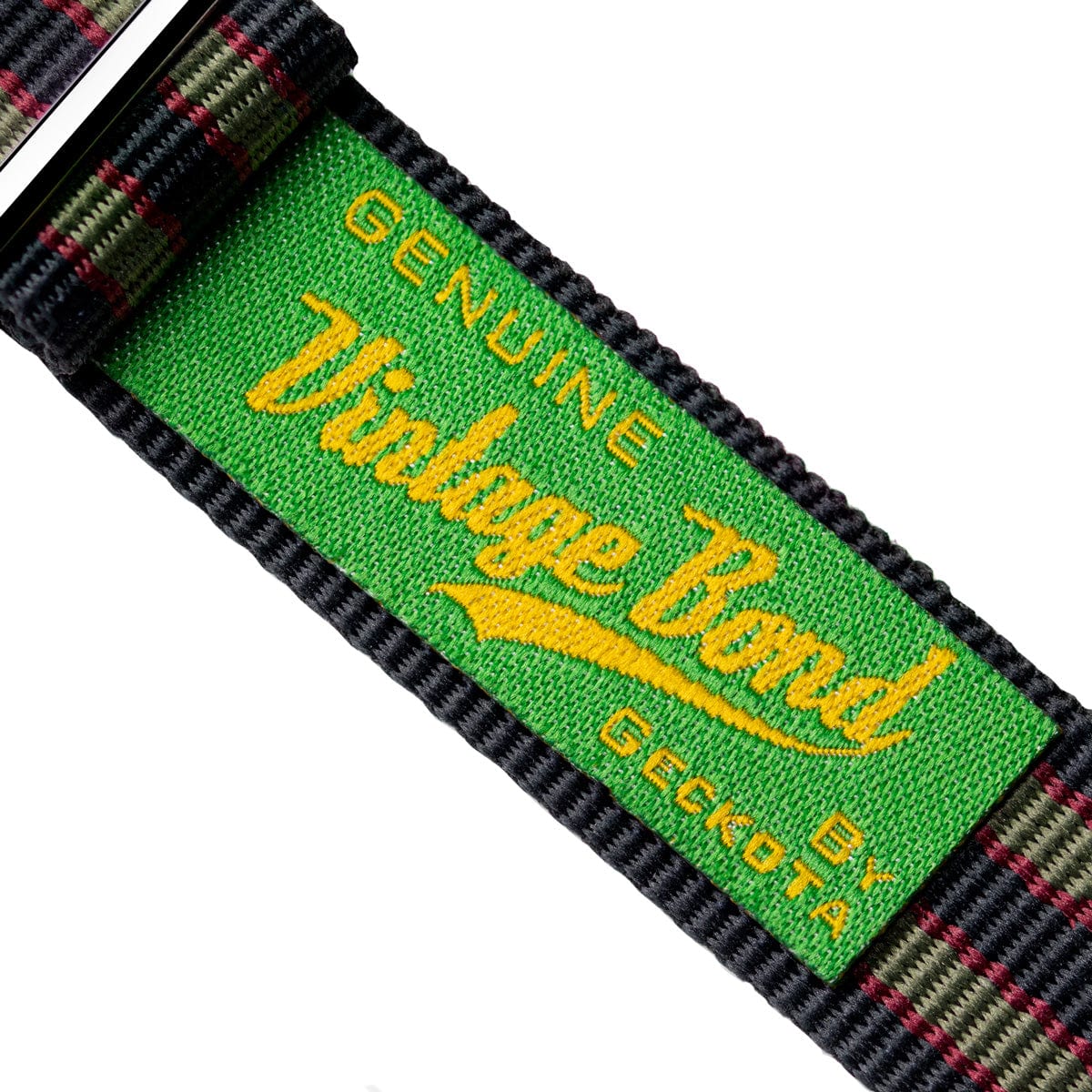 Genuine Vintage Bond Military Nylon Watch Strap - Polished