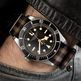 Genuine Vintage Bond Military Nylon Watch Strap - Satin