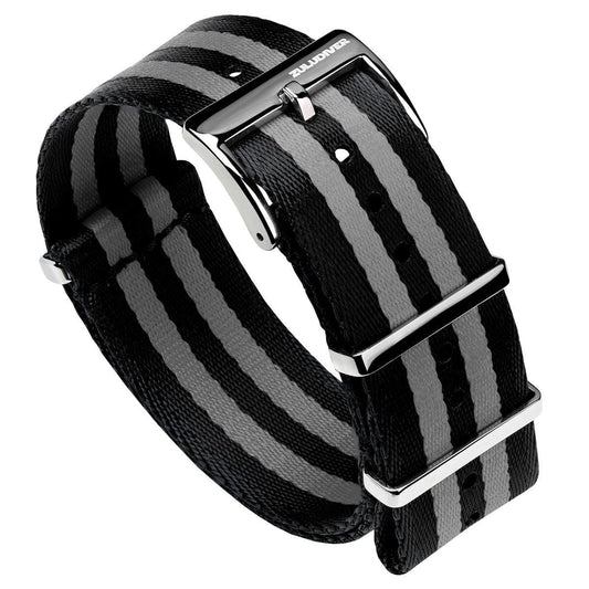 ZULUDIVER British Military Watch Strap: ARMOURED RECON - Classic Bond, Polished