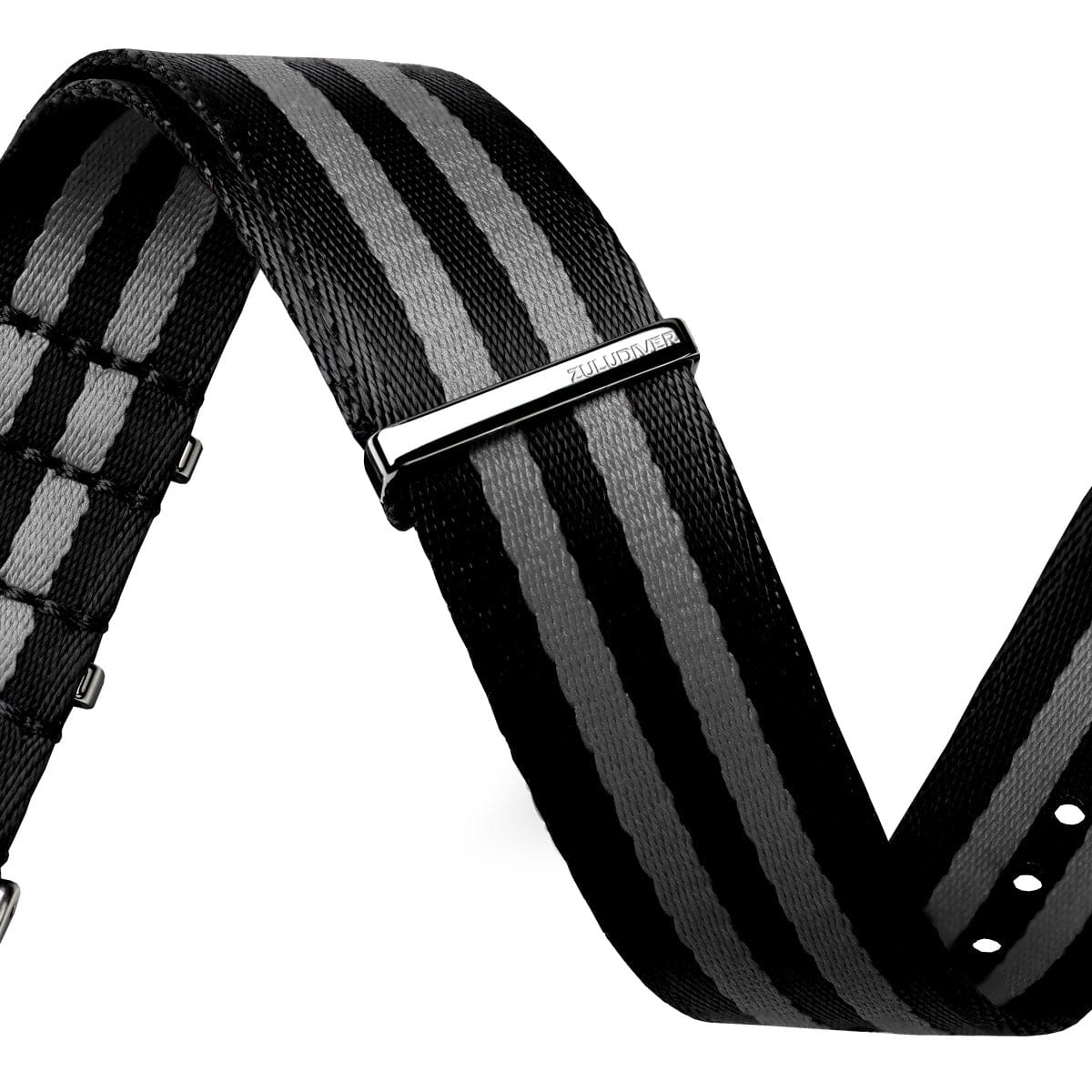 ZULUDIVER 1973 British Military Watch Strap: ARMOURED RECON - Classic Bond, Polished