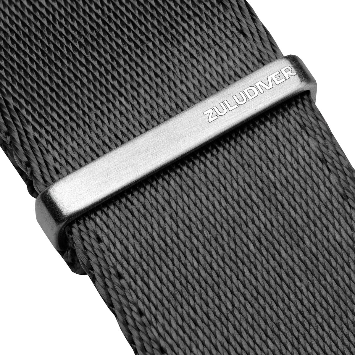 ZULUDIVER 1973 British Military Watch Strap: ARMOURED RECON - Admiralty Grey, Satin