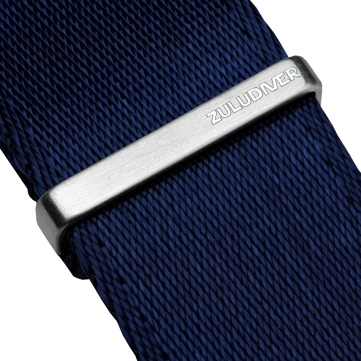 ZULUDIVER 1973 British Military Watch Strap: ARMOURED RECON - Navy Blue, Satin