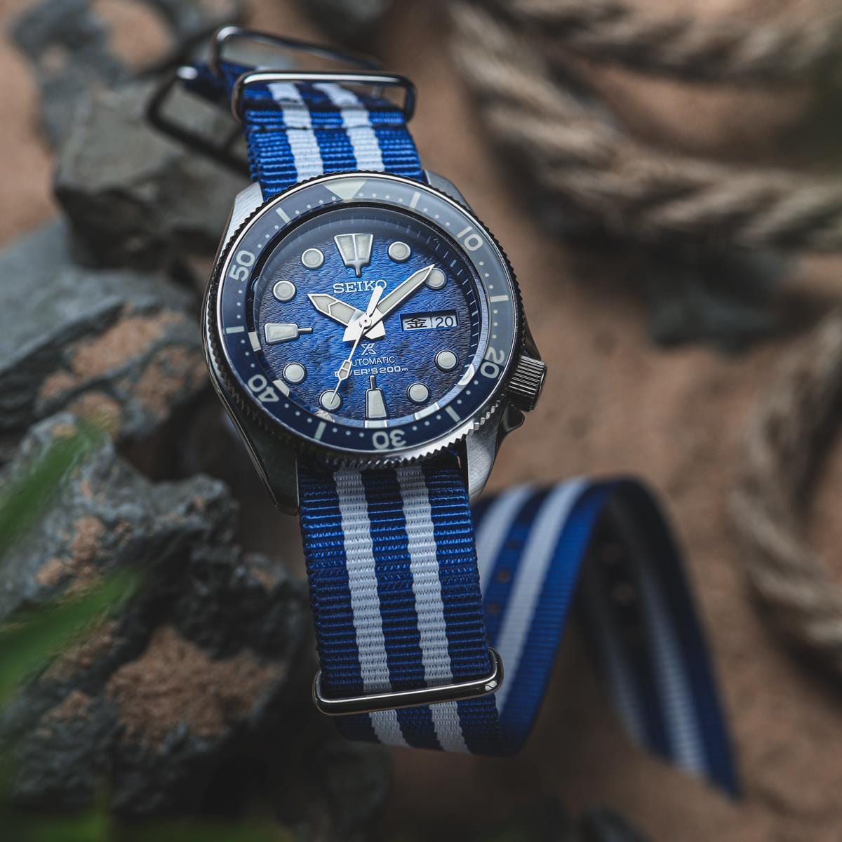 The National Lobster Hatchery Charity Nylon Watch Strap