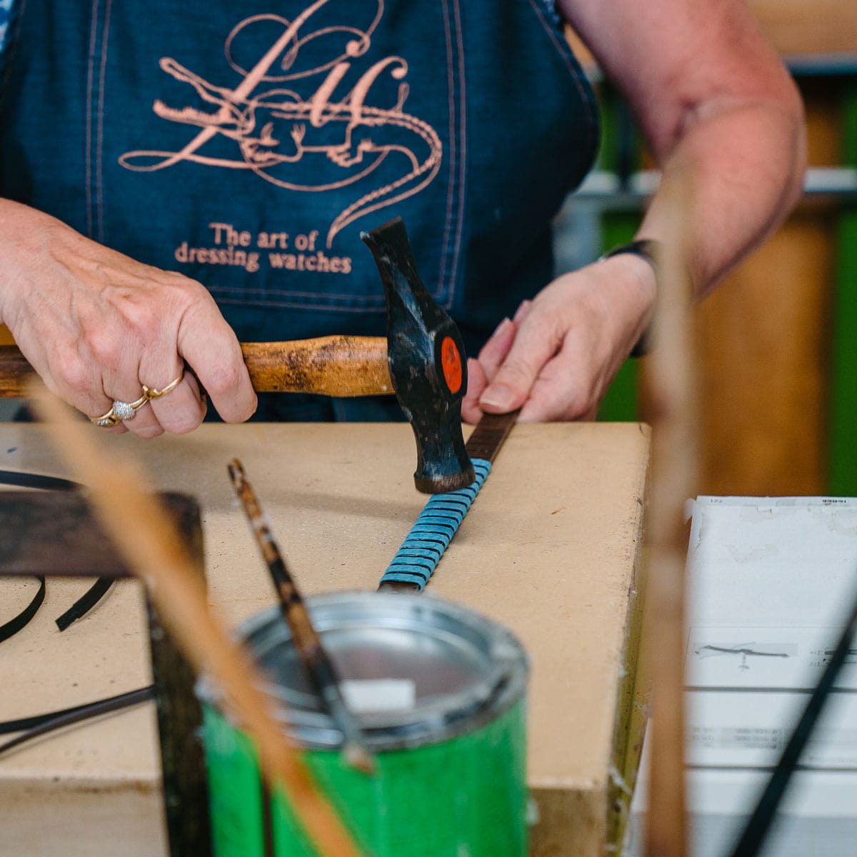 Vintage Cavallo Horse Leather Watch Strap - Brown