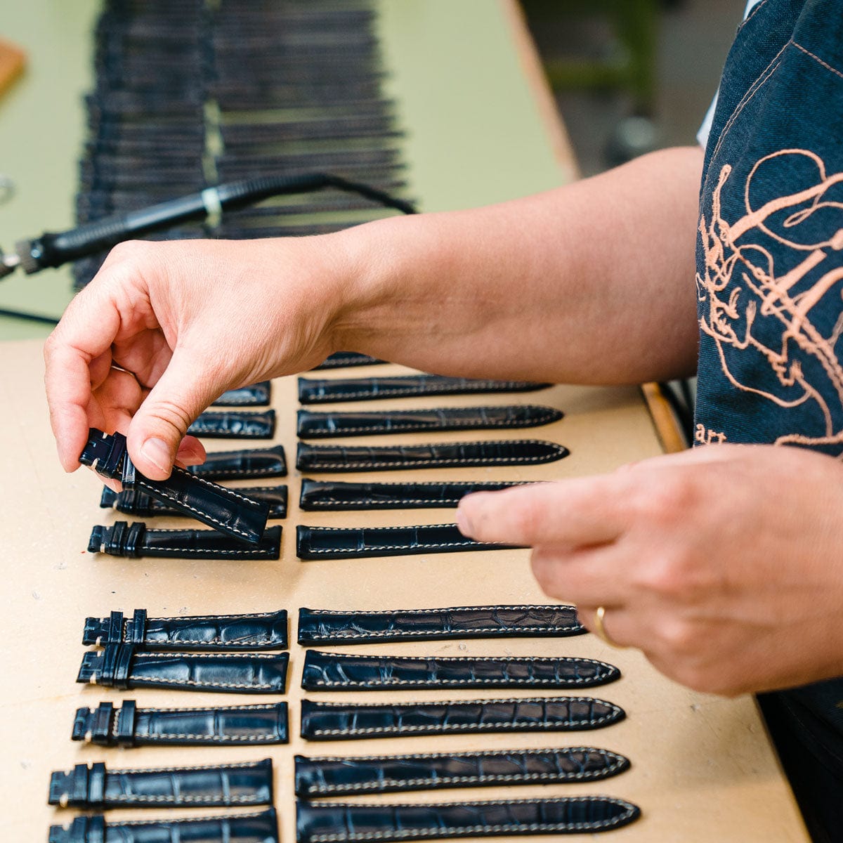 Vintage Cavallo Horse Leather Watch Strap - Brown