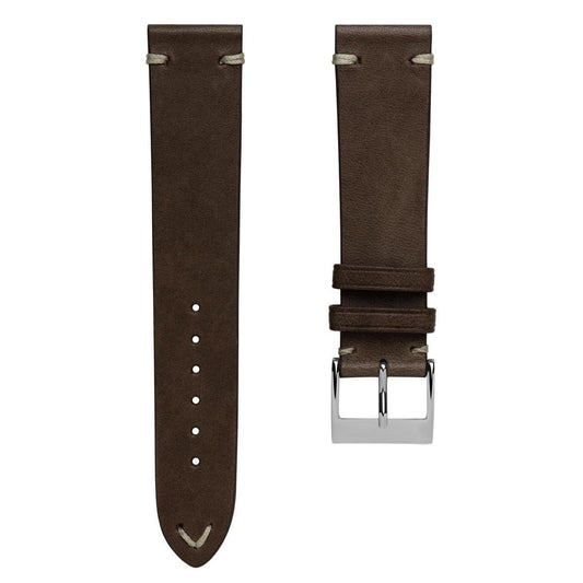 Vintage Cavallo Horse Leather Watch Strap - Cacao