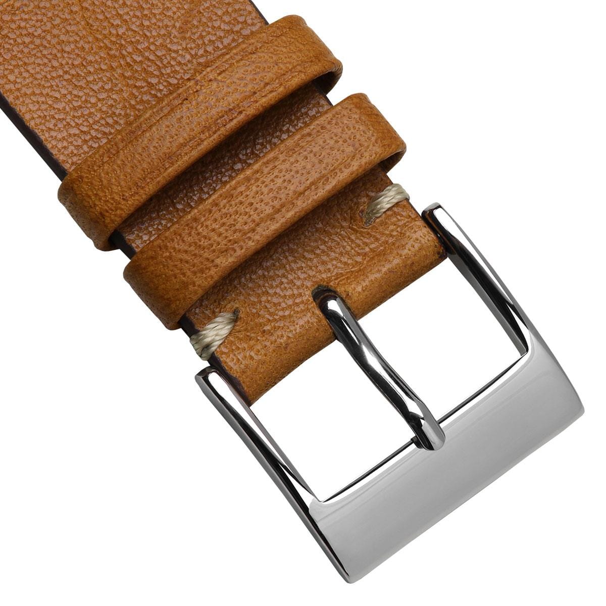 Vintage Cavallo Horse Leather Watch Strap - Cognac