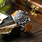 Vintage Cavallo Horse Leather Watch Strap - Cognac