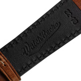 Original Vintage Highley Genuine Leather Watch Strap - Reddish Brown