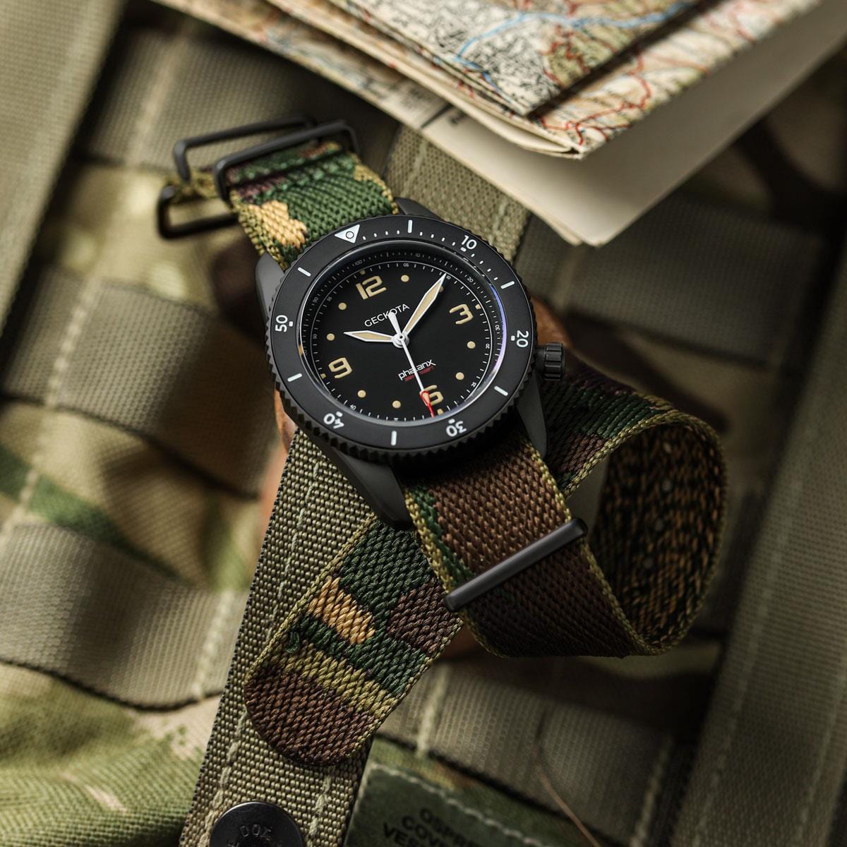 ZULUDIVER 1973 British Military Watch Strap: WARRIOR - Stirling