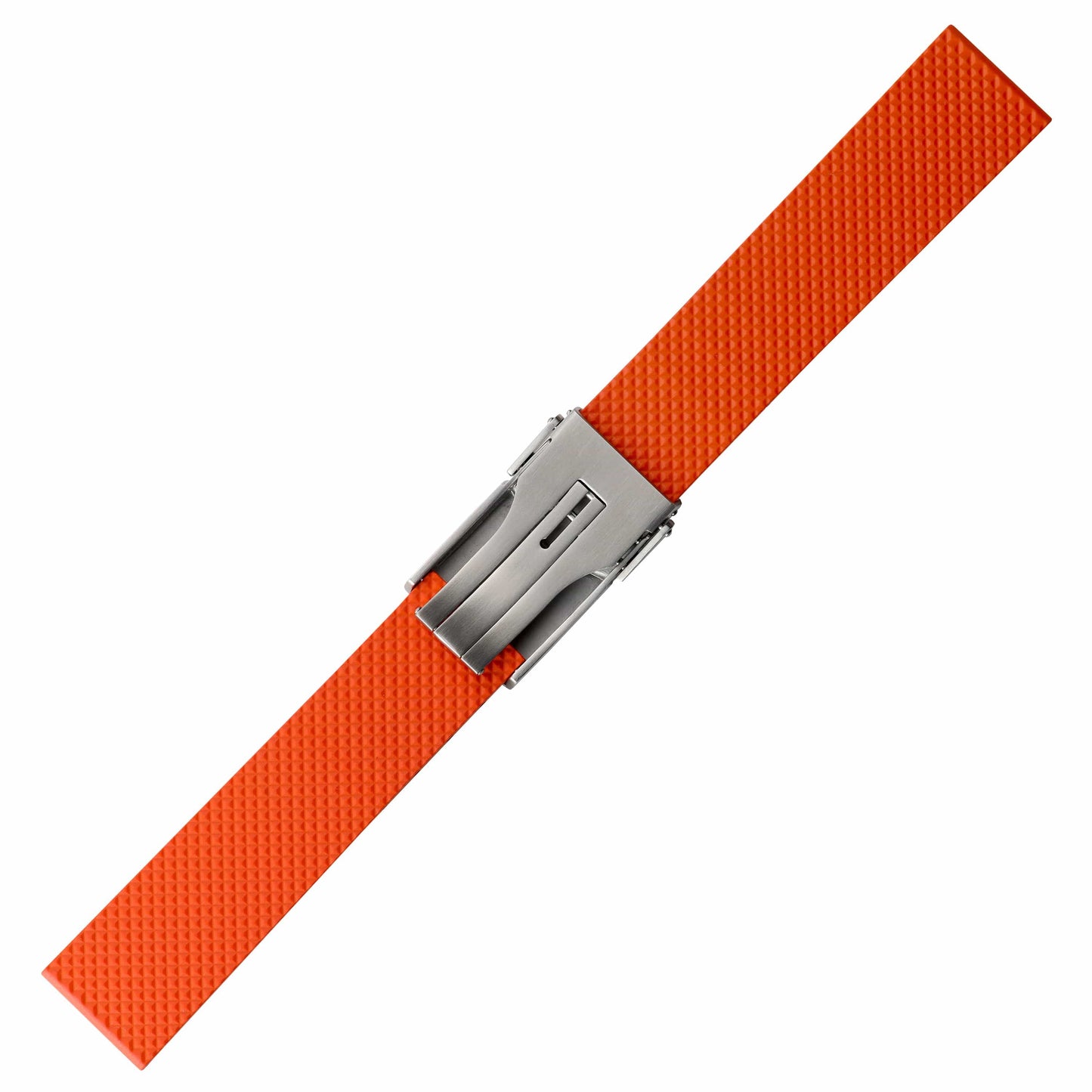 WatchGecko 300 (MKII) Italian Rubber Watch Strap - Orange