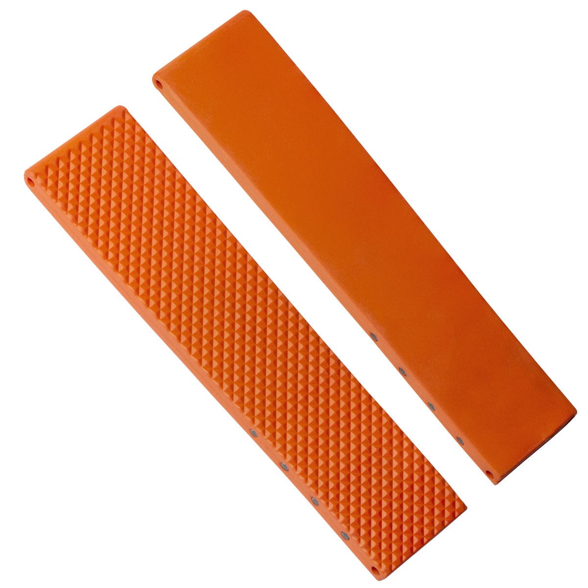 WatchGecko 300 (MKII) Italian Rubber Watch Strap - Orange