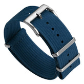 Ridge Military Nylon Watch Strap - Blue