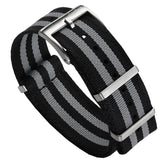 WatchGecko Signature Military Nylon Watch Strap - Classic Bond