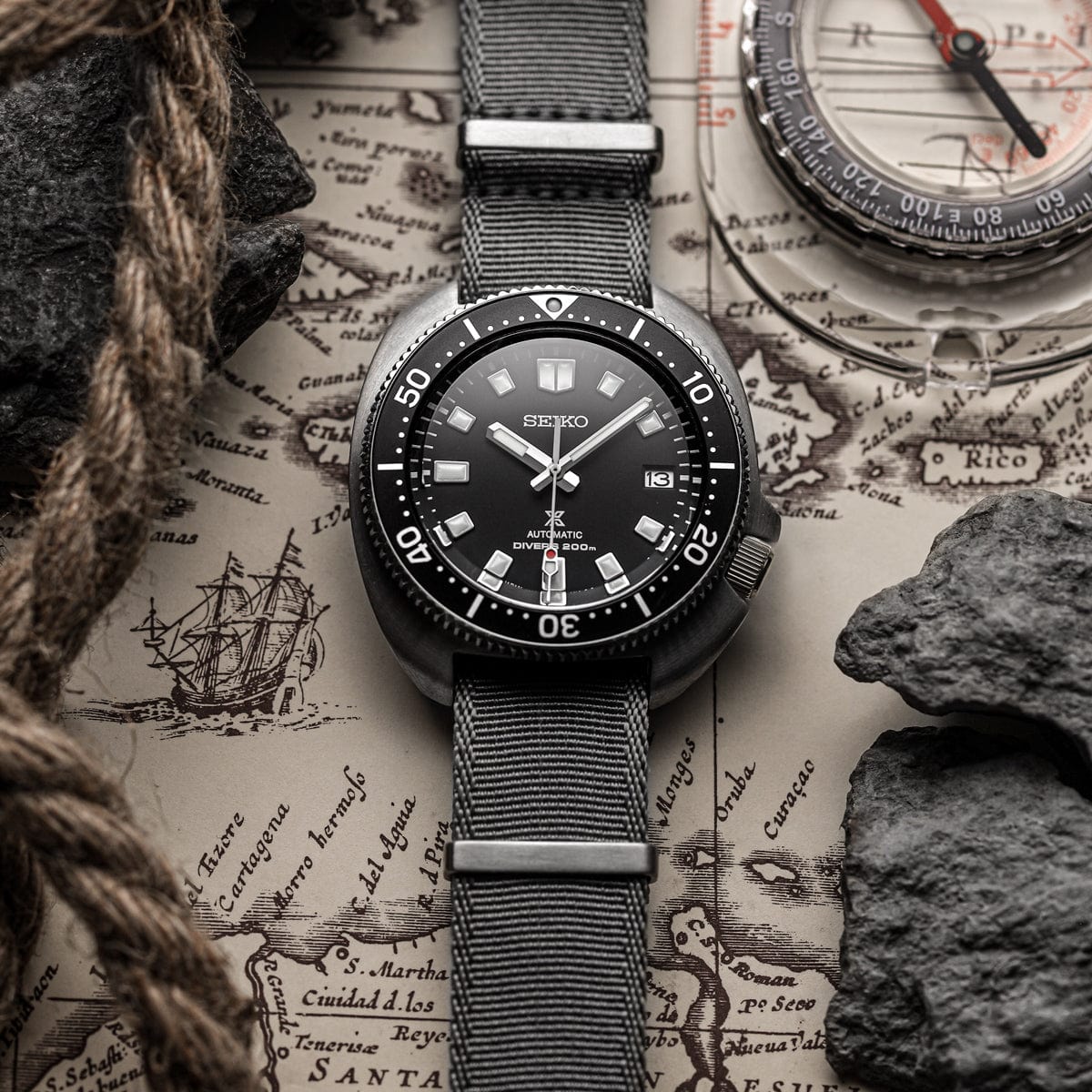 WatchGecko Signature Military Nylon Watch Strap - Bond