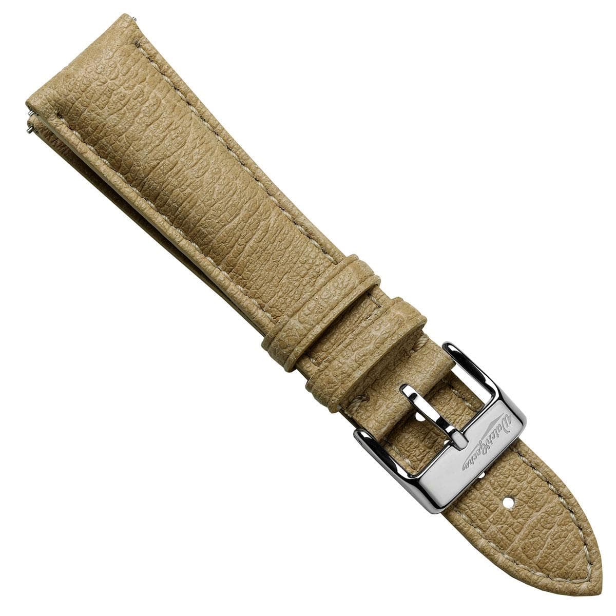 Vintage Highley Italian Vegan Leather Watch Strap - Textured Birch