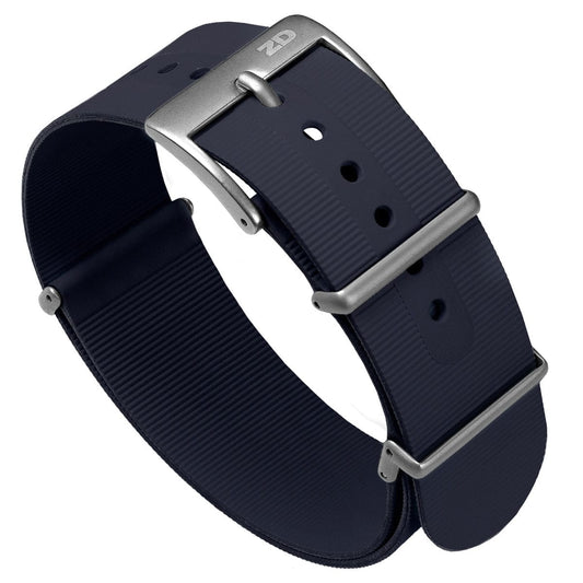 1973 British Military Watch Strap: 328 MARINE - Tactical - Blue