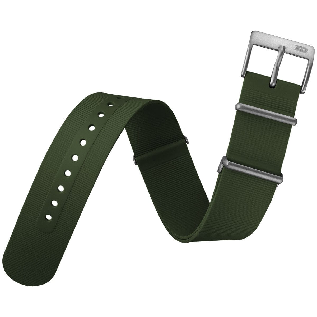 1973 British Military Watch Strap: 328 MARINE - Tactical - Green