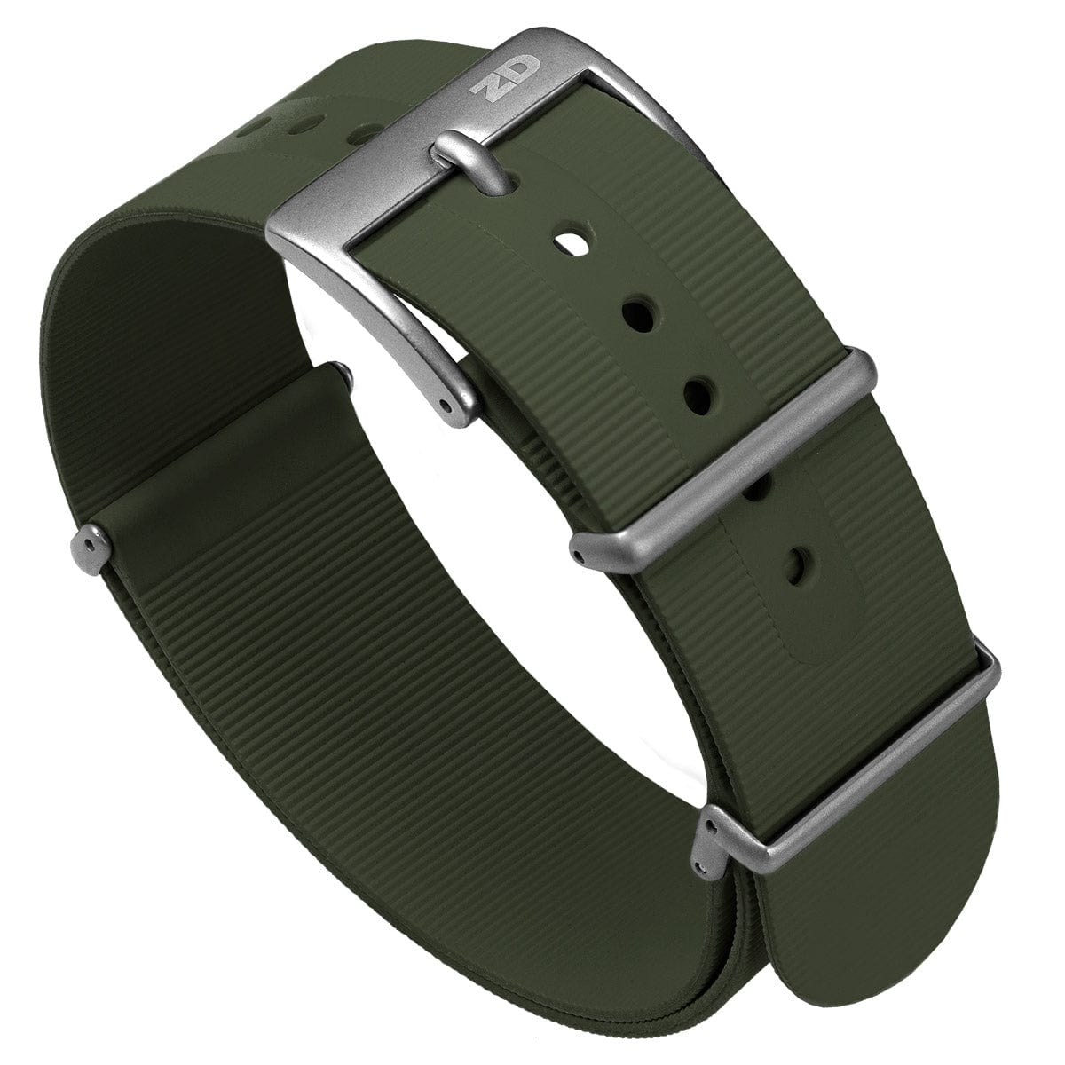 1973 British Military Watch Strap: 328 MARINE - Tactical - Green