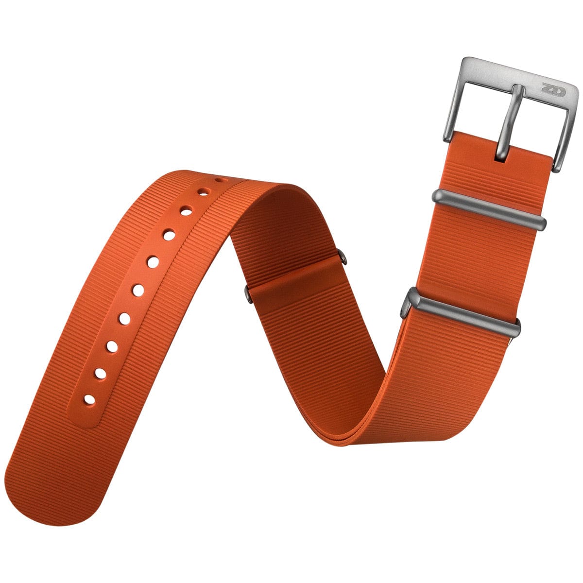 1973 British Military Watch Strap: 328 MARINE - Tactical - Orange