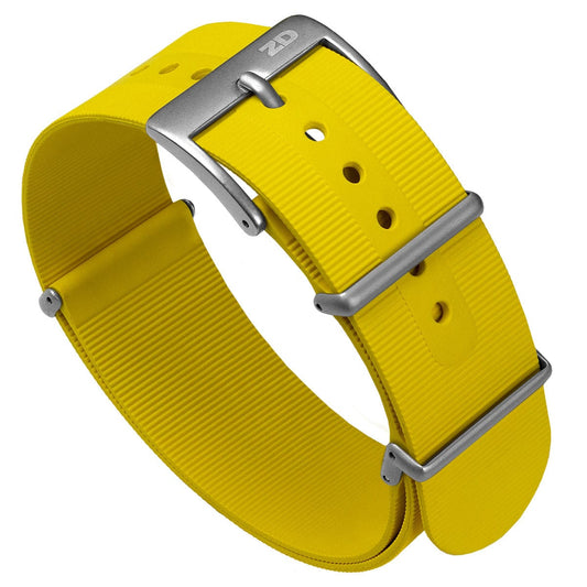 1973 British Military Watch Strap: 328 MARINE - Tactical - Yellow