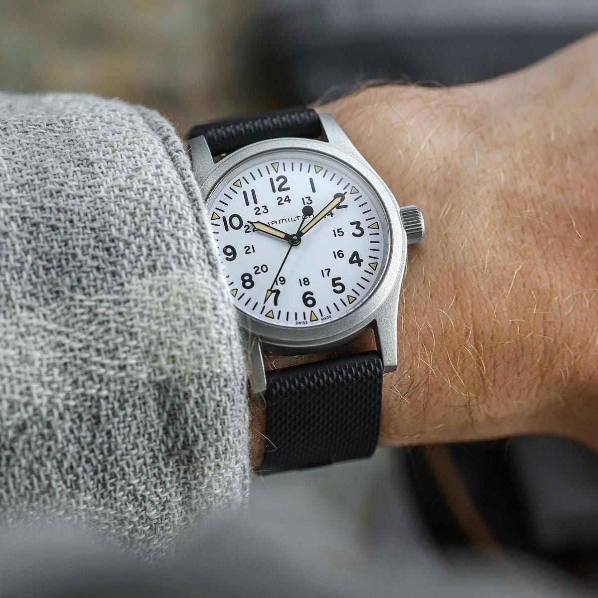 ZULUDIVER 330 Bonetto Cinturini Italian Rubber Dive Watch Strap - 20mm