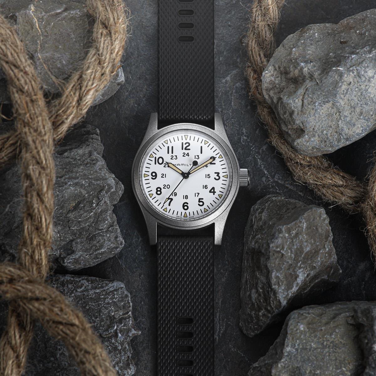 ZULUDIVER 330 Bonetto Cinturini Italian Rubber Dive Watch Strap - 20mm