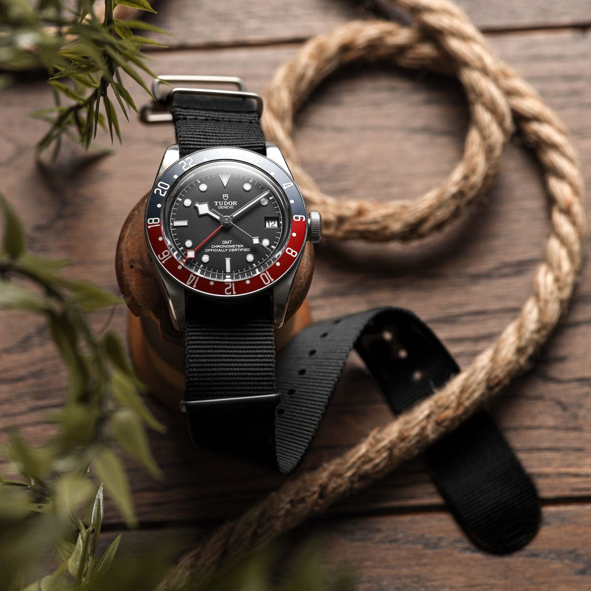 ZULUDIVER British Military Watch Strap: CADET - Combat Black - Polished