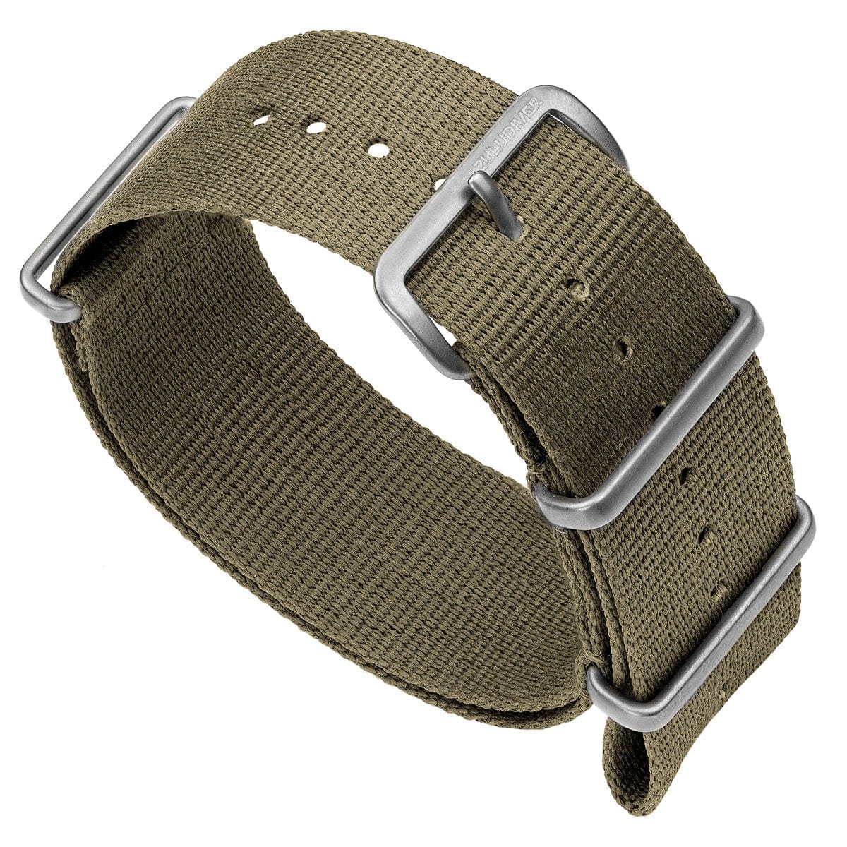 ZULUDIVER 1973 British Military Watch Strap: CADET - Desert Sand - Satin