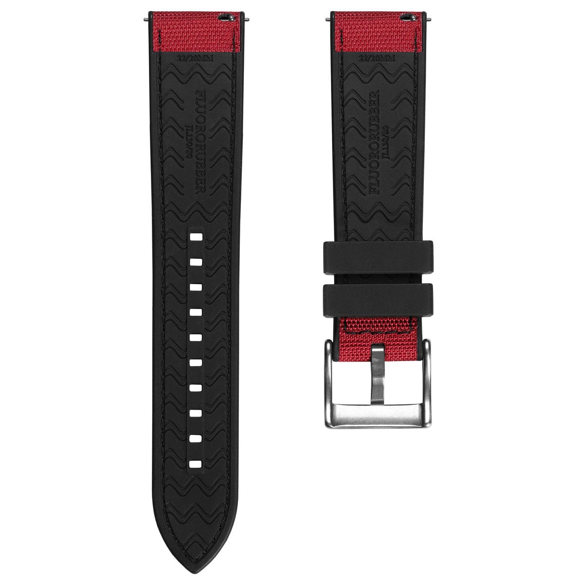 ZULUDIVER Endurance Extreme Rubber Watch Strap - Discovery