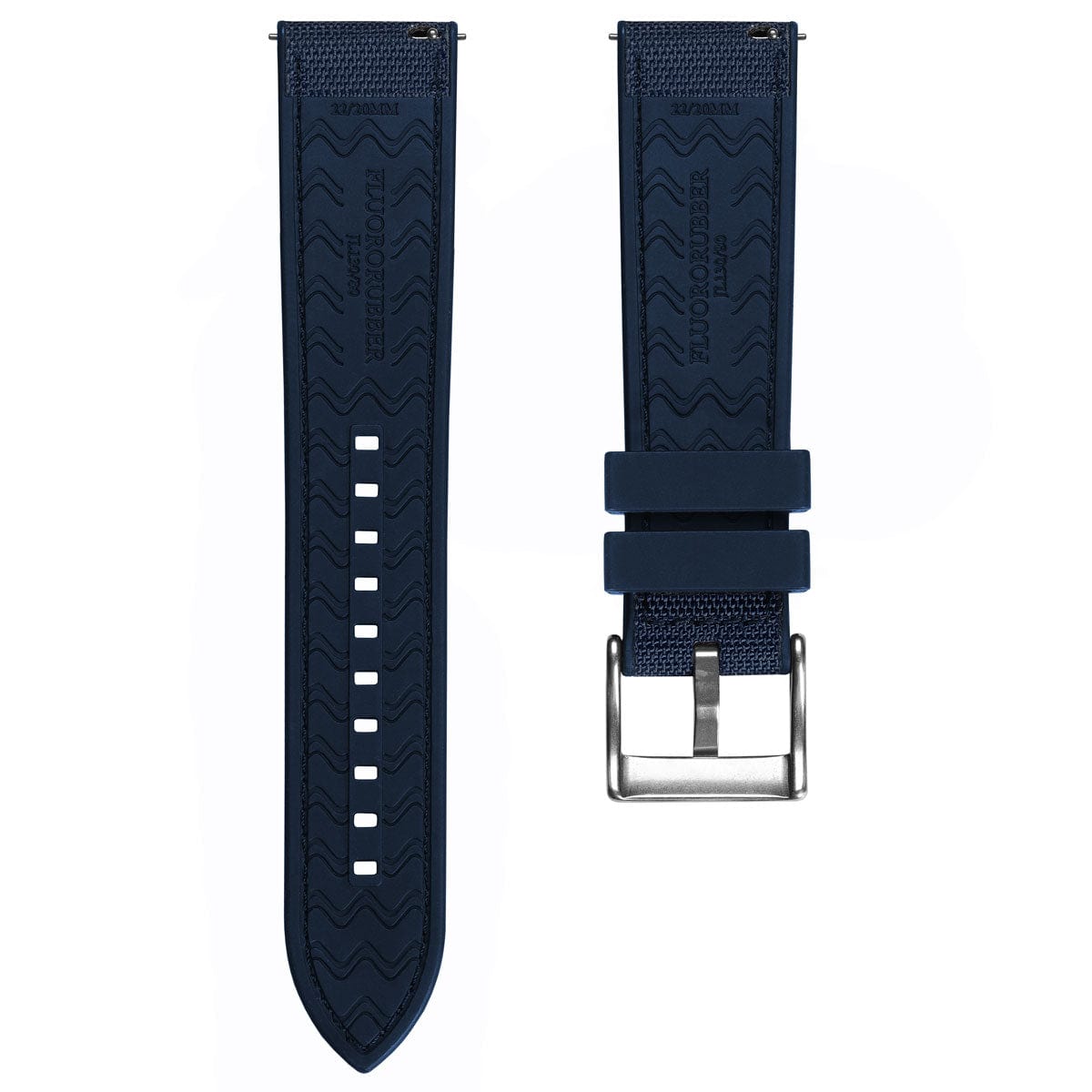 ZULUDIVER Endurance Extreme Rubber Watch Strap - Nautilus