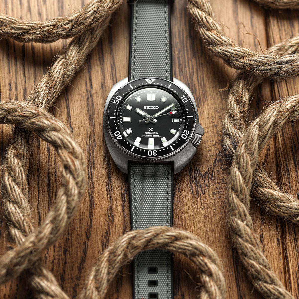 ZULUDIVER Endurance Extreme Rubber Watch Strap - Nimrod