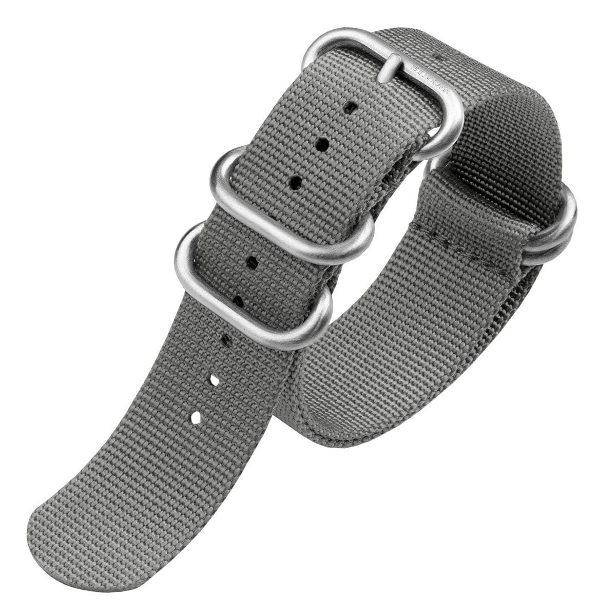 ZULUDIVER Heavy Duty ZULU Watch Strap - Admiralty Grey