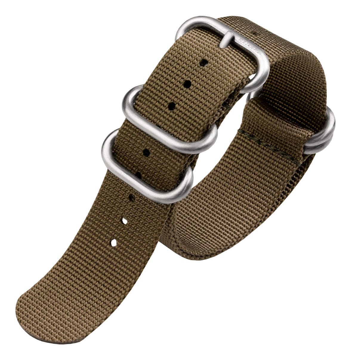 ZULUDIVER 1973 British Military Watch Strap: ZULU - Khaki