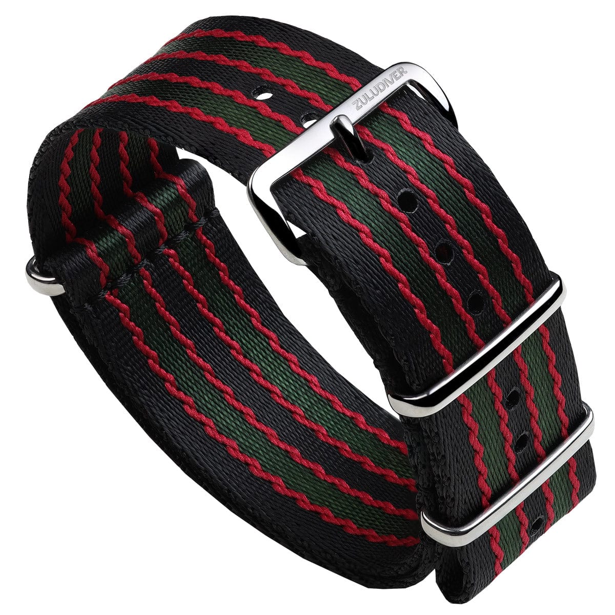 Zuludiver iridescent sale herringbone nato strap