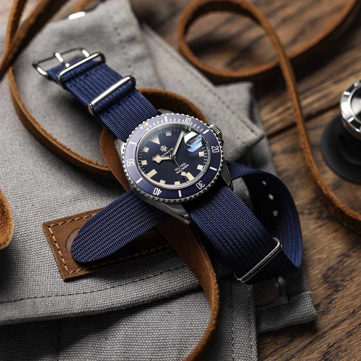 ZULUDIVER 1973 British Military Watch Strap: HydraRib - Ares