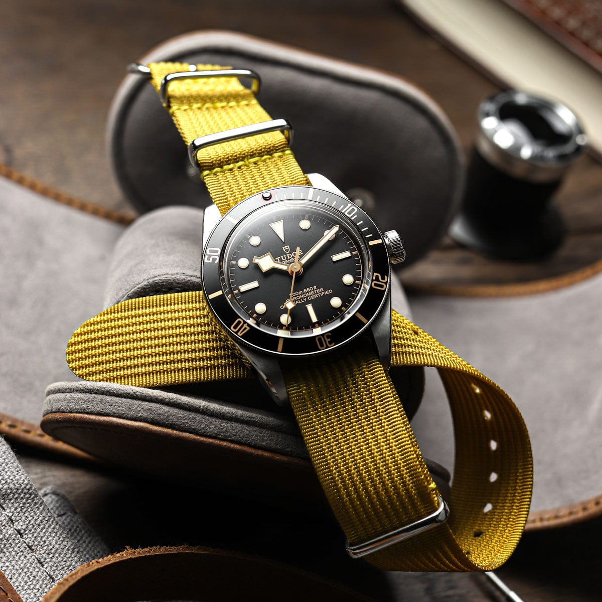 ZULUDIVER 1973 British Military Watch Strap: HydraRib - Athena