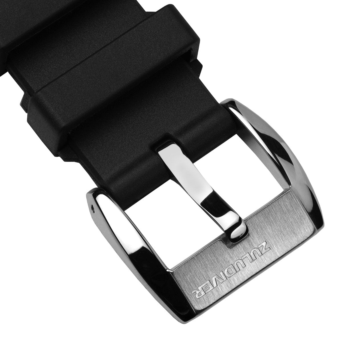 ZULUDIVER Kingsand Curved End Rubber Watch Strap (MKII)
